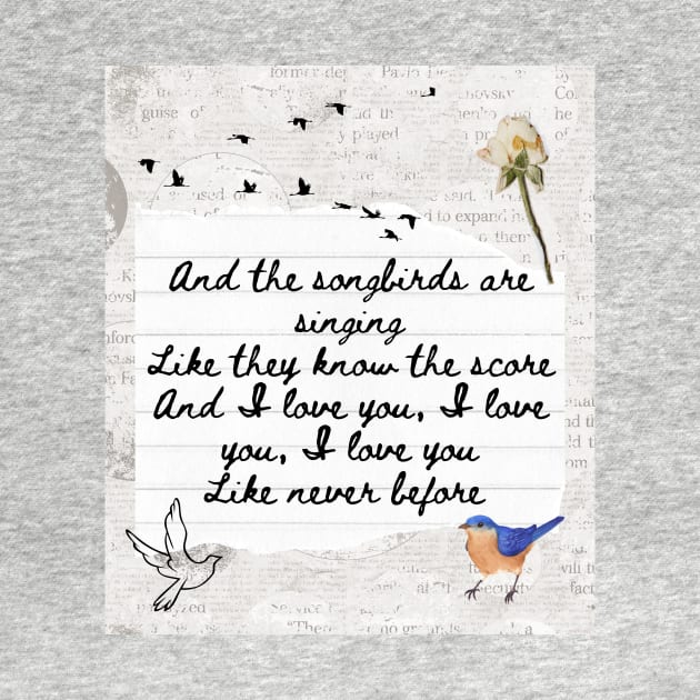 Songbird by Fleetwood Mac Lyric Print by madiwestdal